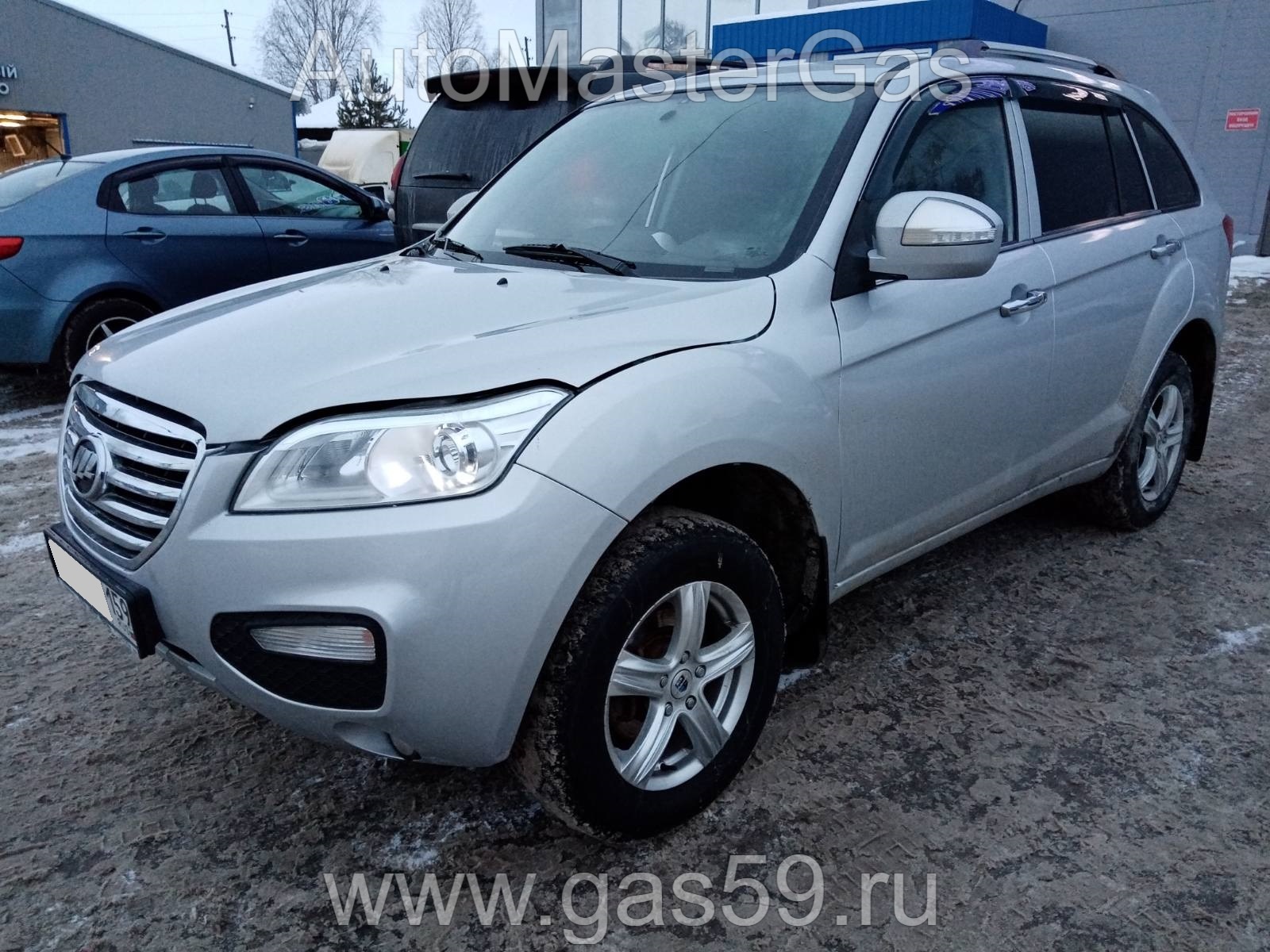 Монтаж ГБО на Lifan X60 2013г., ГБО 4 поколения, пропан LANDIRENZO (Италия), двигатель 1.8л. 4 цилиндра