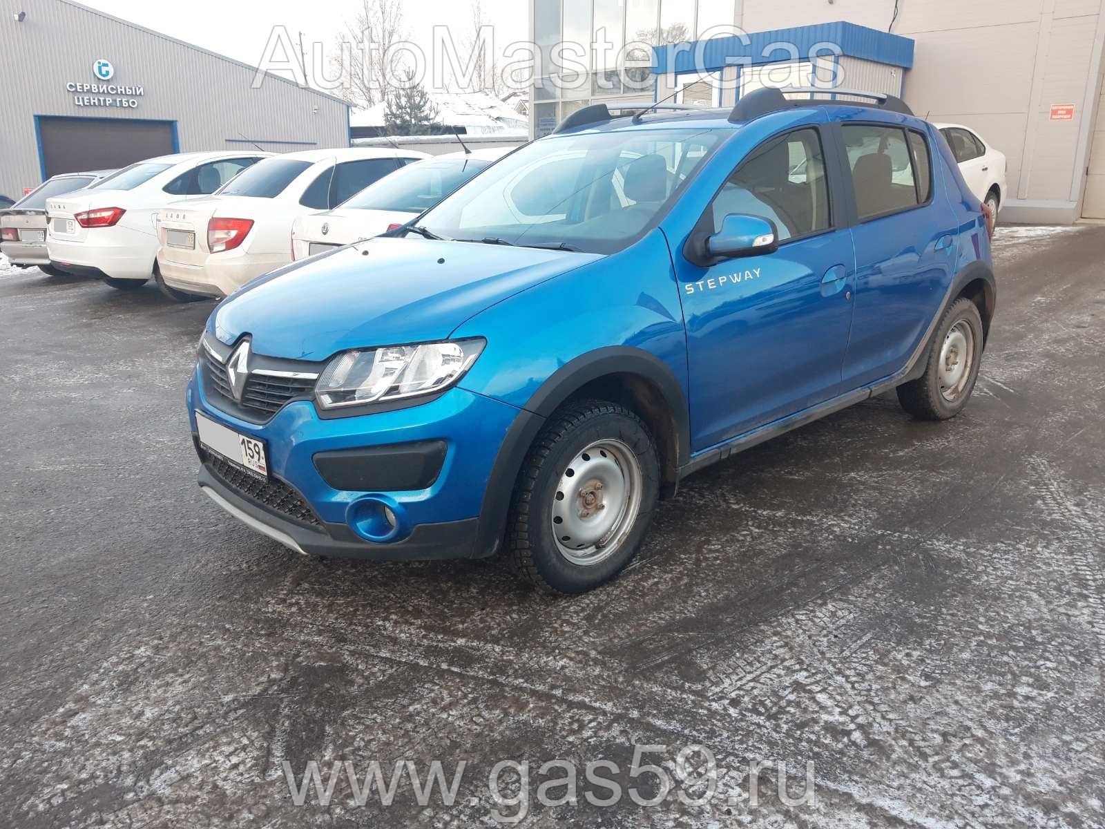 Установка ГБО на Renault Sandero 2018г., ГБО 4 поколения, пропан LANDIRENZO (Италия), двигатель 1.6л. 4 цилиндра 82 л.с.