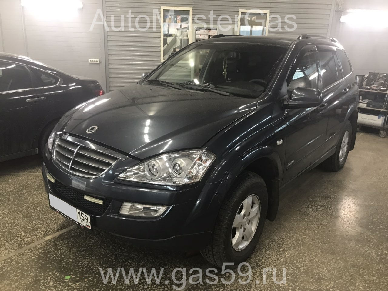 Монтаж ГБО на SsangYong Kyron 2014г., ГБО 4 поколения, пропан DIGITRONIC (Италия), двигатель 2.0л. 4 цилиндра