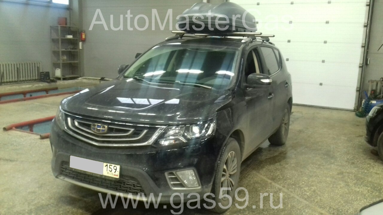 Монтаж ГБО на Geely Emgrand X7 2018г., ГБО 4 поколения, пропан LANDIRENZO (Италия), двигатель 2.0л. 4 цилиндра