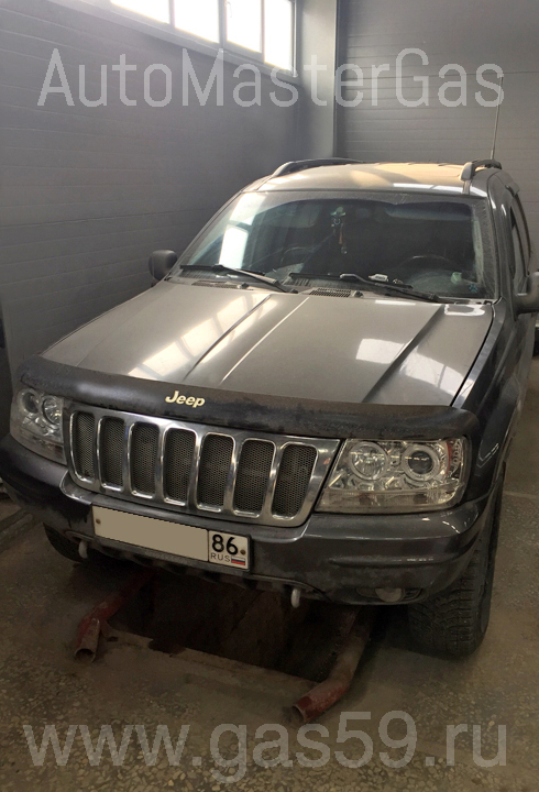 Монтаж ГБО LANDIRENZO (Италия) на Jeep Grand Cherokee 1999г