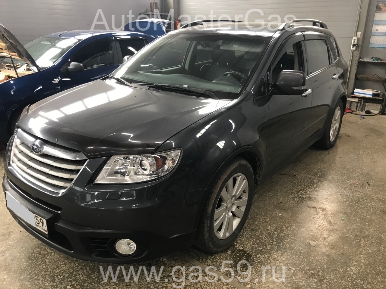 Монтаж ГБО на Subaru Tribeca 2008г., ГБО 4 поколения, пропан LANDIRENZO (Италия), двигатель 3.0л. 6 цилиндров