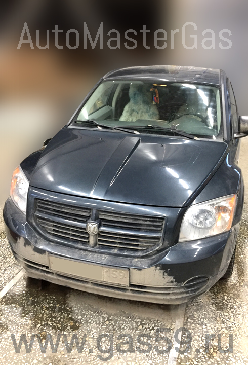 Монтаж ГБО на Dodge Caliber, ГБО 4 поколения LANDI RENZO, баллон на 80л