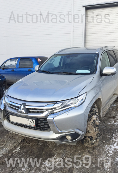 Монтаж ГБО на Mitsubishi Pajero Sport, 3,0 л, ГБО 4-го поколения LANDIRENZO, баллон 100 л