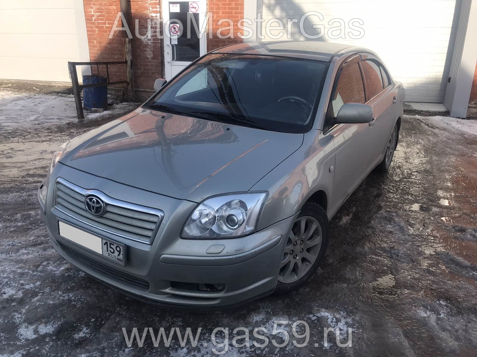 Монтаж ГБО на Toyota Avensis 2006г., ГБО 4 поколения, пропан LANDIRENZO (Италия), двигатель 1.8л. 4 цилиндра