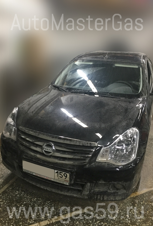 Монтаж ГБО LandiRenzo (Италия) на Nissan Almera 2016г, 1.6л. (102 л.с.)