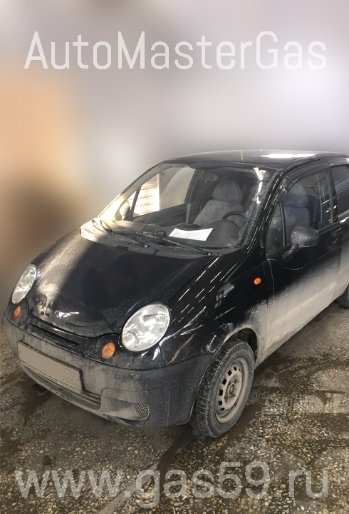Монтаж ГБО на Daewoo Matiz 2009г, ГБО 4 поколения LANDIRENZO (Италия), баллон 60л