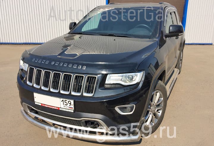 Монтаж ГБО на Jeep Grand Cherokee 3.6, ГБО 4 поколения LANDIRENZO (Италия), с тороидальным баллоном на 74 л.