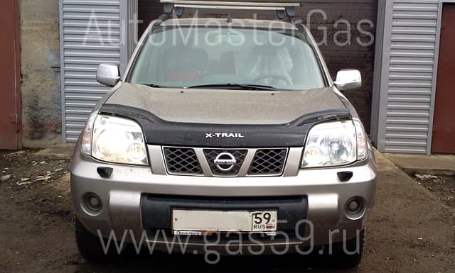 Монтаж ГБО на Nissan X-Trail 2.0, ГБО 4 поколения Landi Renzo, баллон 60 л.