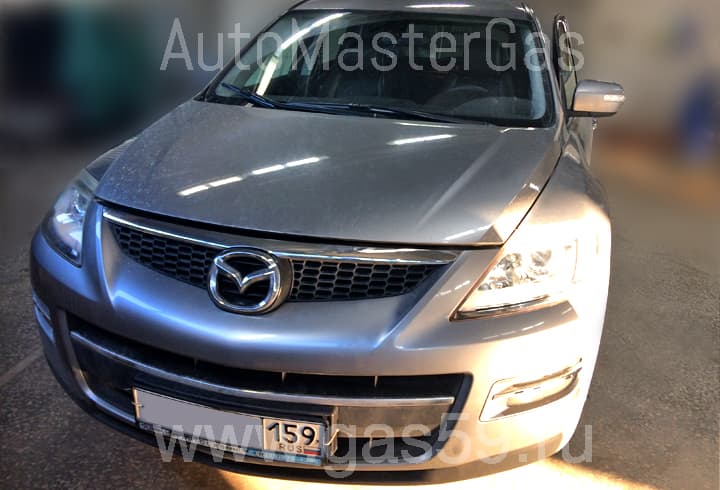 Монтаж ГБО на Mazda CX-9, ГБО 4-го поколения LANDIRENZO (Италия), устанавливается тороидальный баллон на 74 л.