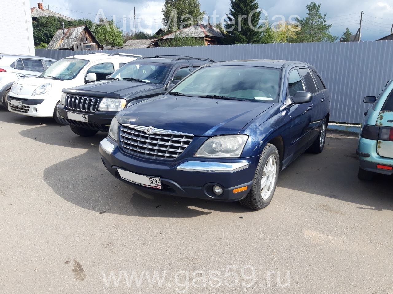 Монтаж ГБО на Chrysler Pacifica 2004г., ГБО 4 поколения, пропан LANDIRENZO (Италия), двигатель AWD 3.5л. 6 цилиндров