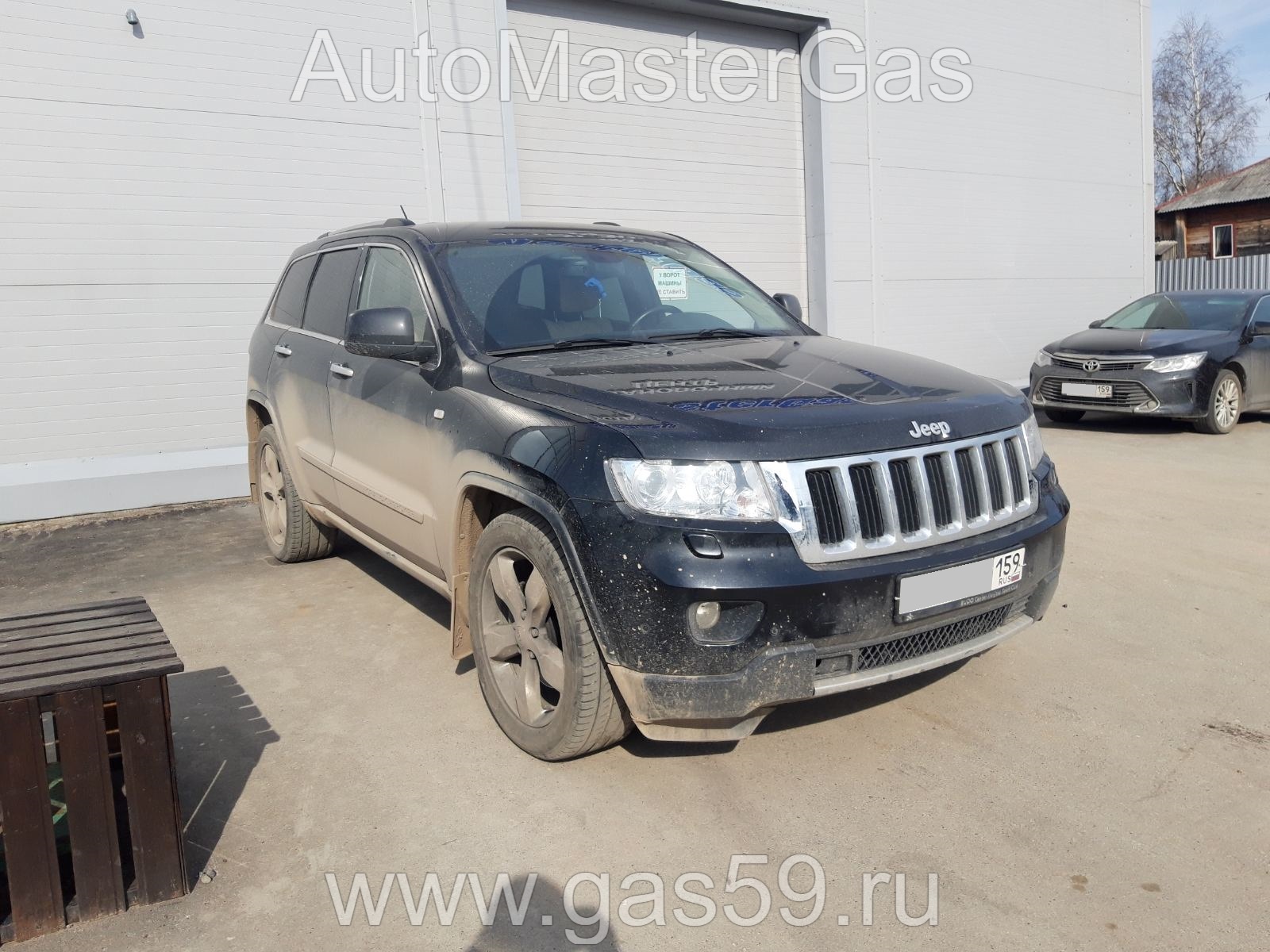 Монтаж ГБО на Jeep Grand Cherokee 2011г., ГБО 4 поколения, пропан LANDIRENZO (Италия), двигатель 3.6л. 6 цилиндров