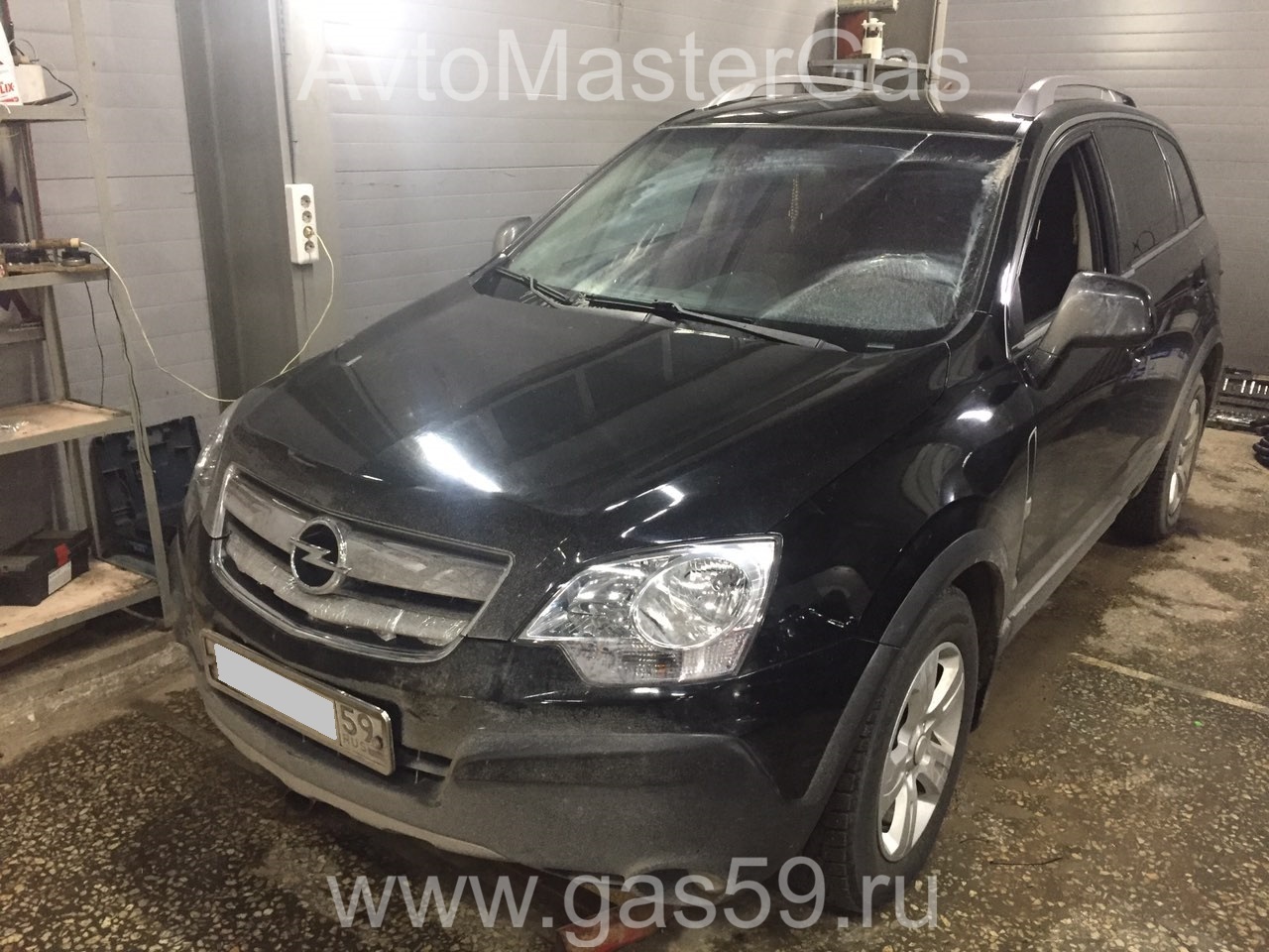 Монтаж ГБО на Opel Antara 2007г., ГБО 4 поколения, пропан LANDIRENZO (Италия), 4WD двигатель 2.4л. 4 цилиндра