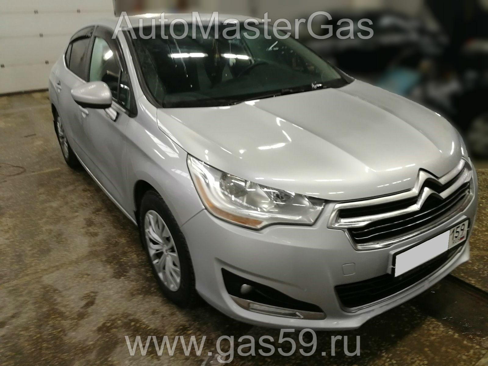Монтаж ГБО на Citroen C4 2015г., ГБО 4 поколения, пропан LANDIRENZO (Италия), двигатель 1.6л. 4 цилиндра