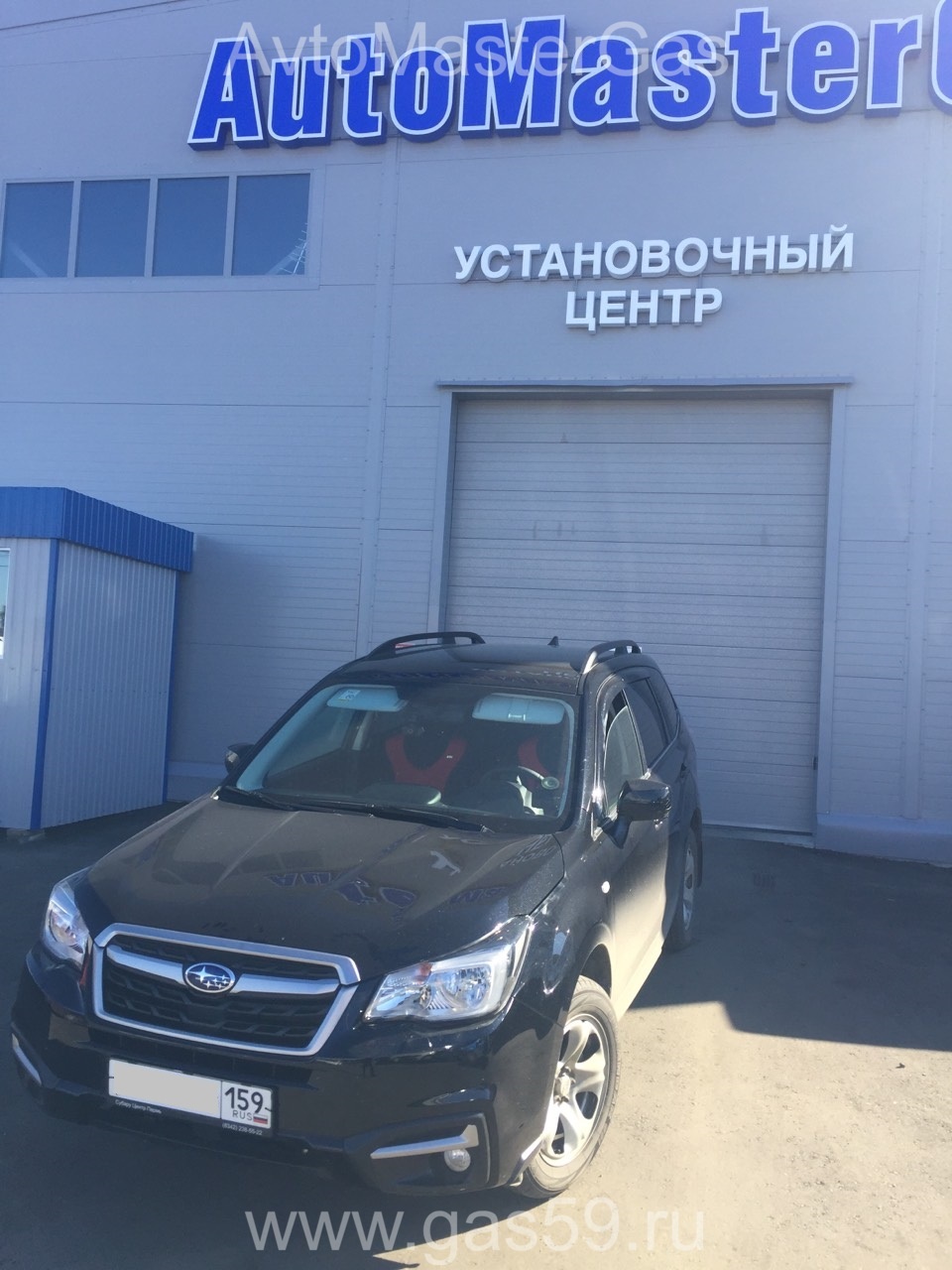 Монтаж ГБО на Subaru Forester 2018г., ГБО 4 поколения, пропан LANDIRENZO (Италия), двигатель 2.0л. AWD