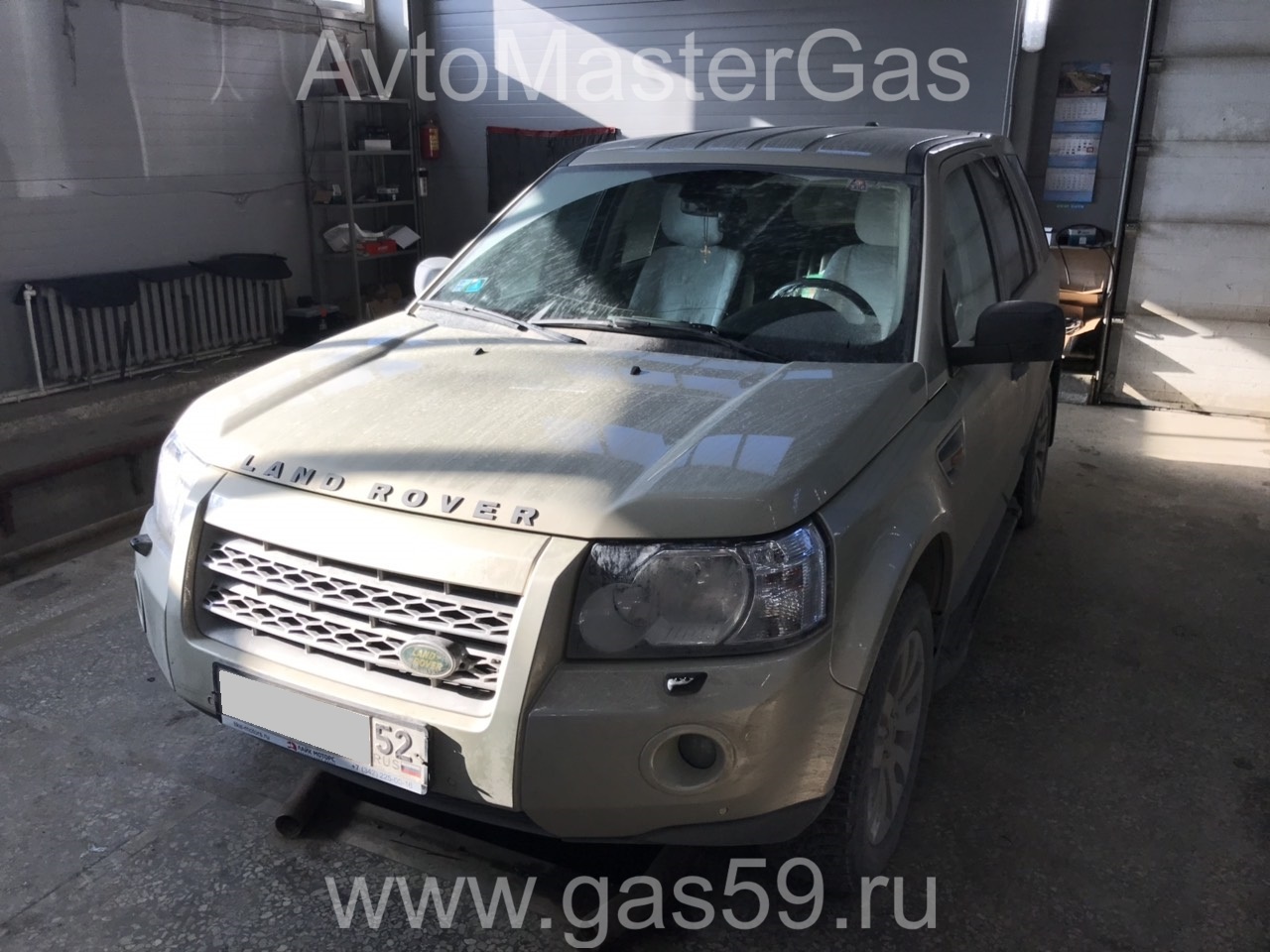 Монтаж ГБО на Land Rover Freelander II 2007г., ГБО 4 поколения, пропан LANDIRENZO (Италия), двигатель 3.2л. 6 цилиндров