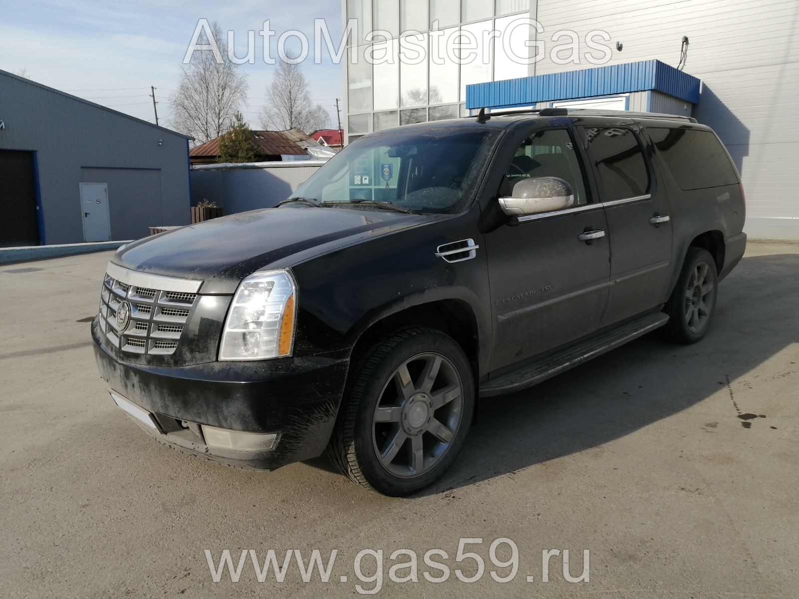 Монтаж ГБО на Cadillac Escalade 2006г., ГБО 4 поколения, пропан LANDIRENZO (Италия), двигатель 6.2л. 8 цилиндров