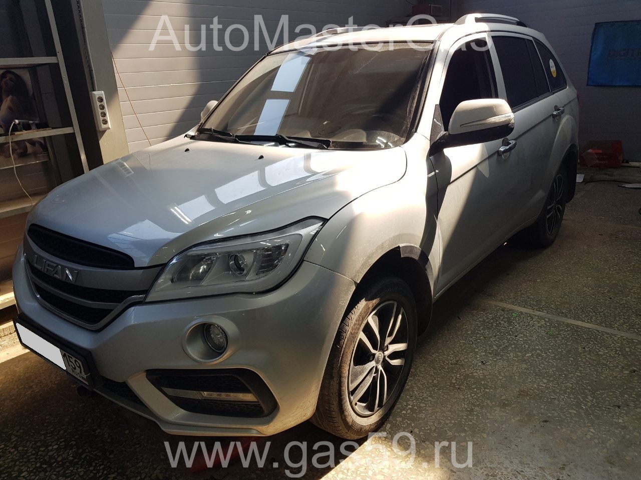 Монтаж ГБО на Lifan X60FL 2017г., ГБО 4 поколения, пропан LANDIRENZO (Италия), двигатель 1.8л. 4 цилиндра