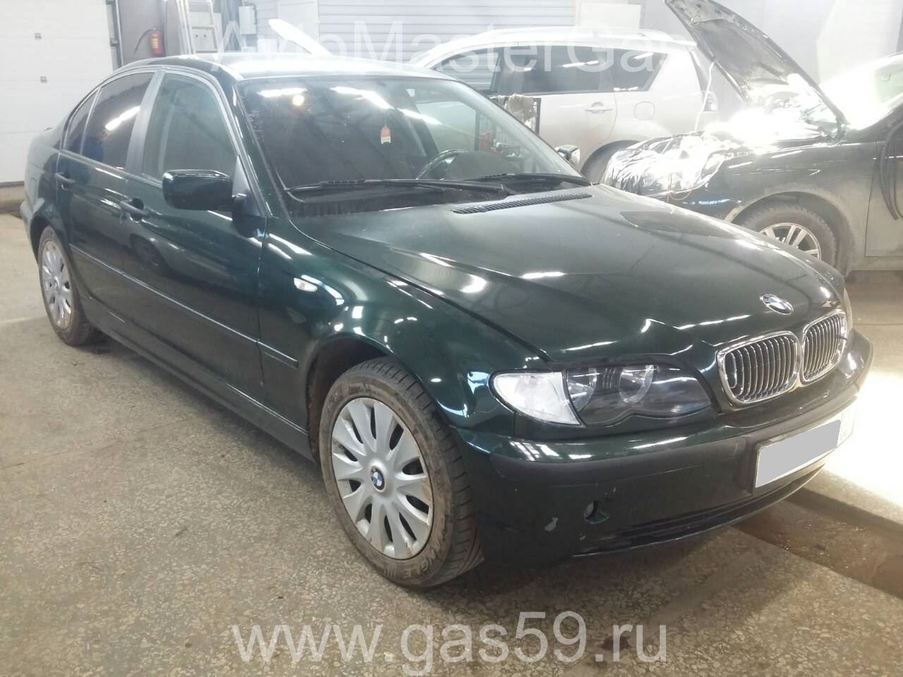 Монтаж ГБО на BMW 318 2003г., ГБО 4 поколения, пропан LANDIRENZO (Италия), двигатель 2.0л. 4 цилиндра