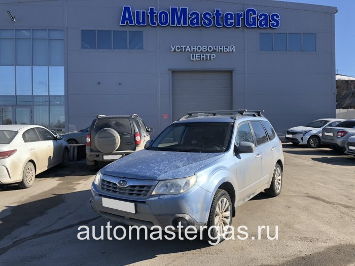 Монтаж ГБО на Subaru Forester 2011г., ГБО 4 поколения, пропан LANDI RENZO (Италия), двигатель 2.0л. 4 цилиндра