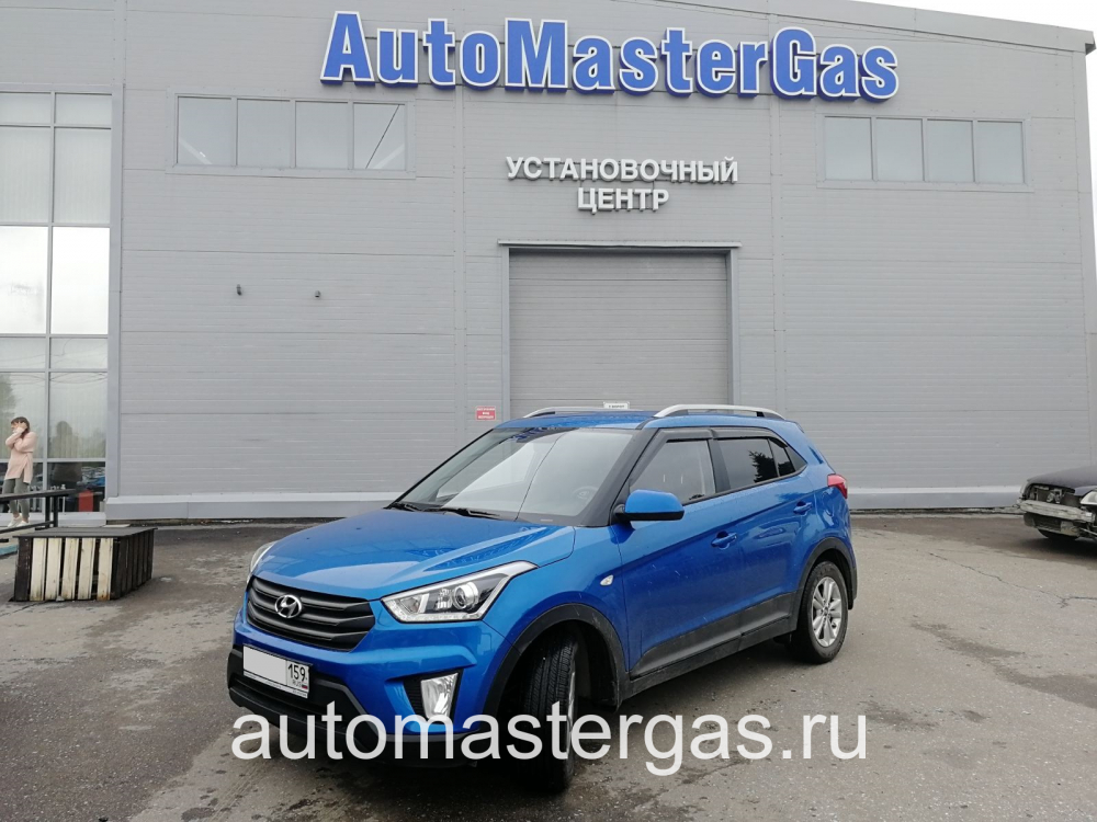 Монтаж ГБО на Hyundai Creta 2019г., ГБО 4 поколения, пропан LANDIRENZO (Италия), двигатель 2.0л. 4 цилиндра