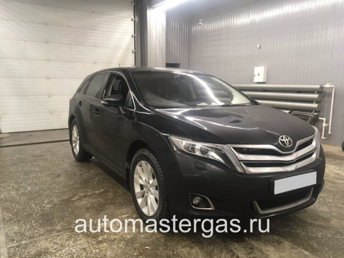 Монтаж ГБО на Toyota Venza 2014г., ГБО 5-го поколения, пропан Vialle (Голландия), двигатель 2.7л. 4 цилиндра