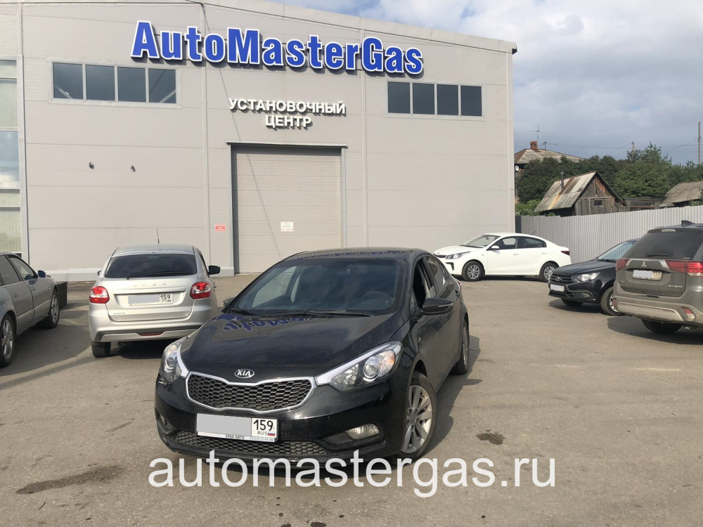 Установка ГБО на Kia Cerato 2019г., ГБО 4 поколения, пропан LANDIRENZO (Италия), двигатель 1.6л. 4 цилиндра