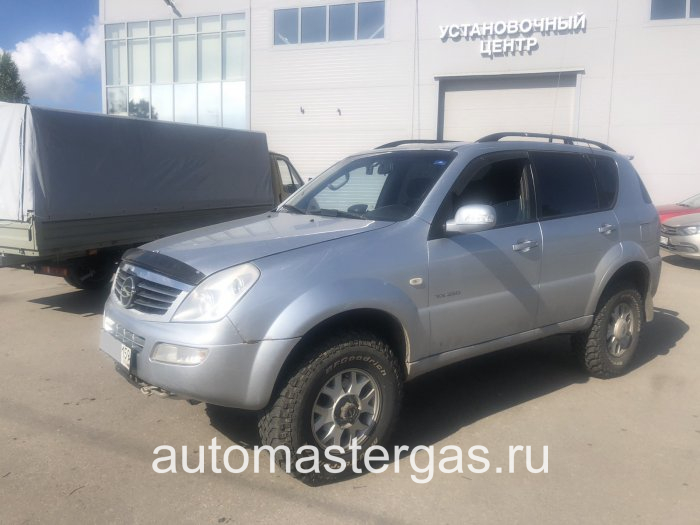 Монтаж ГБО на SsangYong Rexton 2007г., ГБО 4 поколения, пропан LANDIRENZO (Италия), двигатель 2.3л. 4 цилиндра