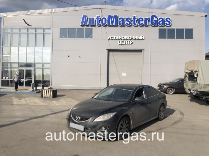Монтаж ГБО на Mazda 6 2010г., ГБО 4 поколения, пропан LANDI RENZO (Италия), двигатель 2.0л. 4 цилиндра