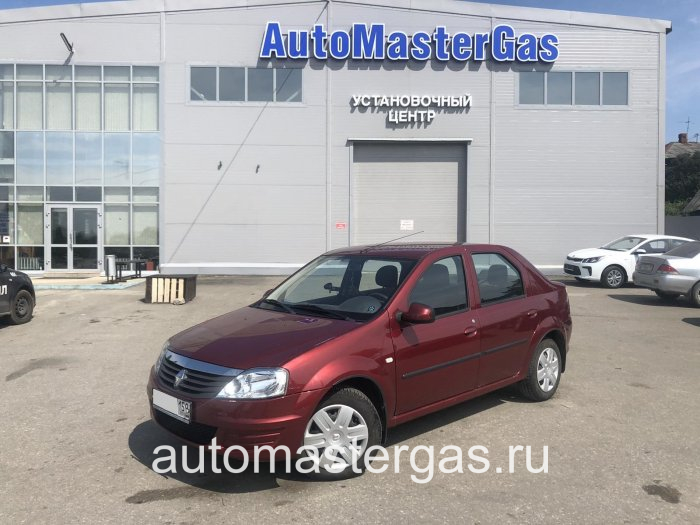 Монтаж ГБО на Renault Logan 2013г., ГБО 4 поколения, пропан LANDIRENZO (Италия), двигатель 1.6л. 4 цилиндра