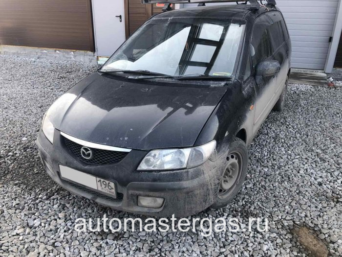 Монтаж ГБО на Mazda Premacy 2000г., ГБО 4 поколения, пропан LANDIRENZO (Италия), двигатель 1.8л. 4 цилиндра