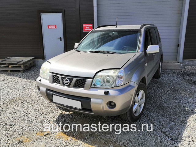 Монтаж ГБО на Nissan X-Trail 2004г., ГБО 4 поколения, пропан LANDI RENZO (Италия), двигатель 2.0л. 4 цилиндра