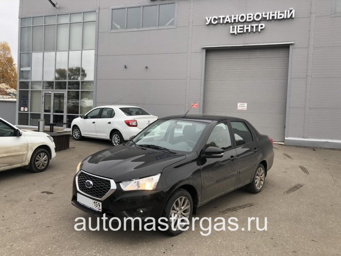 Монтаж ГБО на Datsun on-DO 2020г., ГБО 4 поколения, метан LANDIRENZO (Италия), двигатель 1.6л. 4 цилиндра