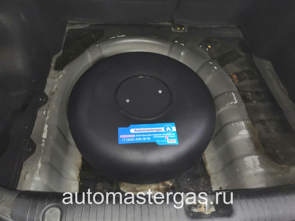 Монтаж ГБО на Kia Rio 2012г., ГБО 4 поколения, пропан LANDI RENZO (Италия), двигатель 1.6л. 4 цилиндра
