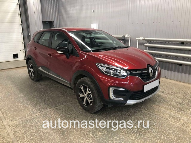 Монтаж ГБО на Renault Kaptur 2021г., ГБО 4 поколения, метан LANDI RENZO (Италия), двигатель 1.6 л. 4 цилиндра