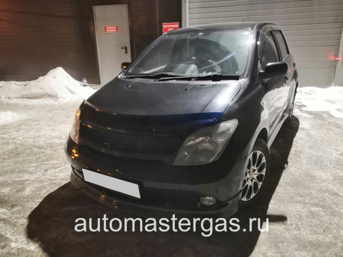 Монтаж ГБО на Toyota Ist 2002г., ГБО 4 поколения, пропан LANDI RENZO (Италия), двигатель 1.5л. 4 цилиндра