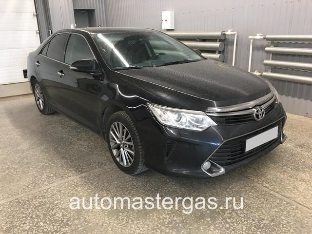 Монтаж ГБО на Toyota Camry 2017 г., ГБО 4 поколения, метан Digitronic (Италия), двигатель 2.5л. 4 цилиндра