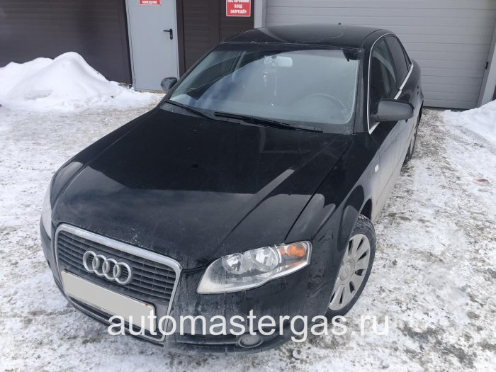 Монтаж ГБО на Audi A4 2007г., ГБО 4 поколения, пропан LANDI RENZO (Италия), двигатель 2.0л. 4 цилиндра