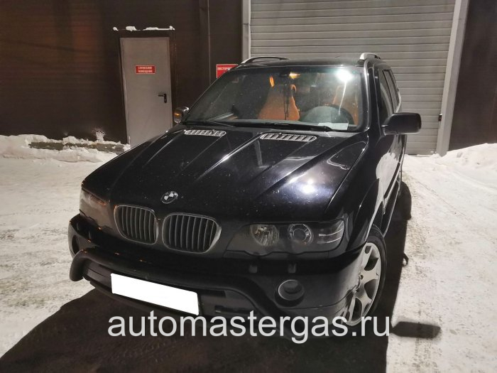 Монтаж ГБО на BMW X5 2001г., ГБО 4 поколения, пропан LANDIRENZO (Италия), двигатель 3.0л. 6 цилиндров