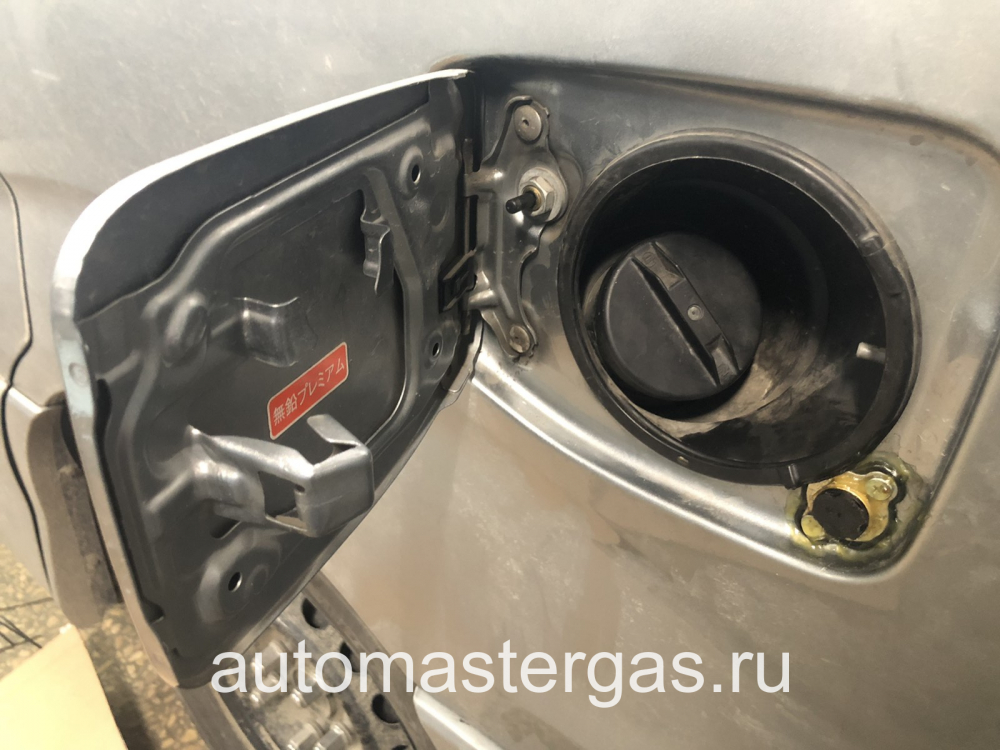 Монтаж ГБО на Toyota Alphard 2005г., ГБО 4 поколения, пропан DIGITRONIC (Италия), двигатель 3.0л. 6 цилиндров