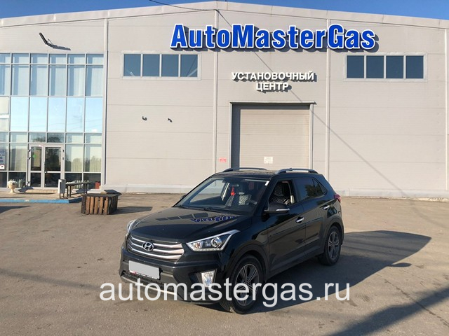 Монтаж ГБО на Hyundai Creta 2018г., ГБО 4 поколения, пропан LANDI RENZO (Италия), двигатель 2.0л. 4 цилиндра