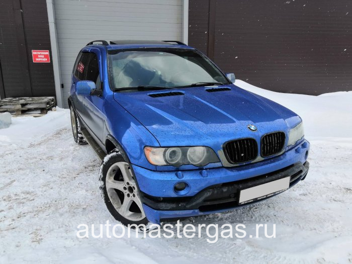 Монтаж ГБО на BMW X5 2002г., ГБО 4 поколения, пропане AEB (Турция), двигатель 4.6л. 8 цилиндров