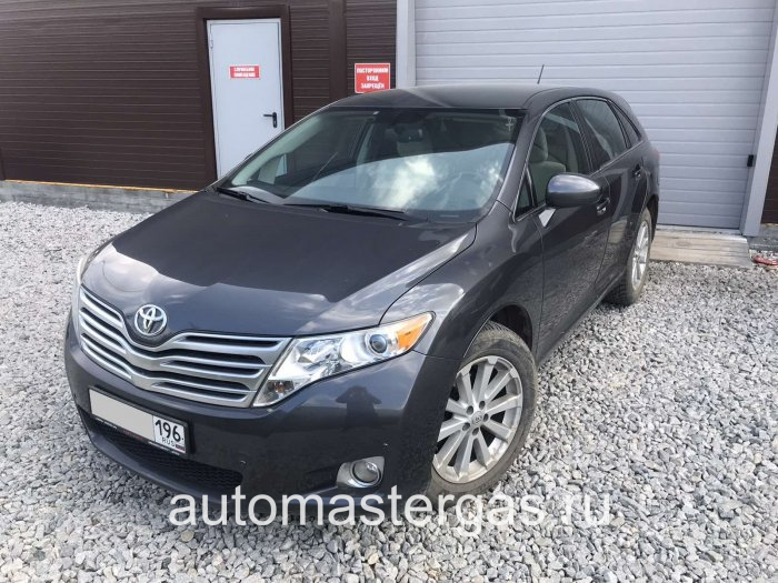 Монтаж ГБО на Toyota Venza 2010г., ГБО 4 поколения, пропан LANDIRENZO (Италия), двигатель 2.7л. 4 цилиндра