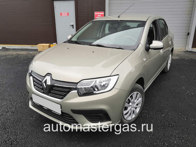 Монтаж ГБО на Renault Logan 2021г., ГБО 4 поколения, пропан LANDI RENZO (Италия), двигатель 1.6л. 4 цилиндра
