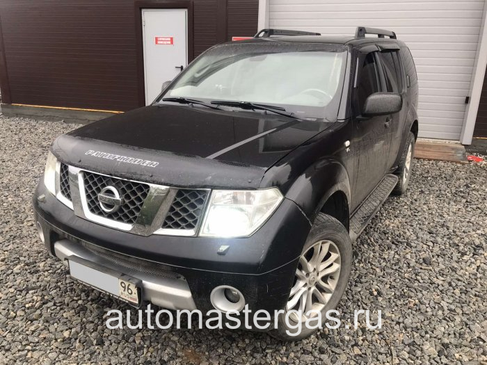 Монтаж ГБО на Nissan Pathfinder 2005г., ГБО 4 поколения, пропан LANDIRENZO (Италия), двигатель 4.0л. 6 цилиндров