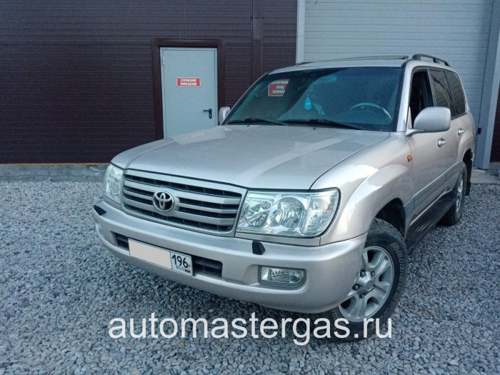 Монтаж ГБО на Toyota Land Cruiser 100 2004г., ГБО 4 поколения, пропан LANDIRENZO (Италия), двигатель 4.7л. 8 цилиндров
