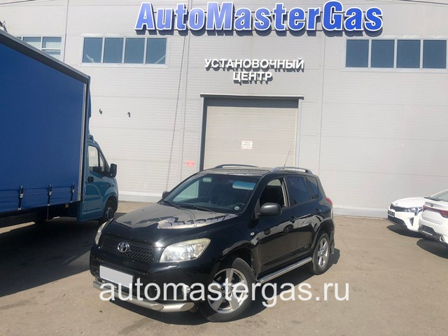 Монтаж ГБО на Toyota RAV4 2010г., ГБО 4 поколения, пропан LANDI RENZO (Италия), двигатель 2.4л. 4 цилиндра
