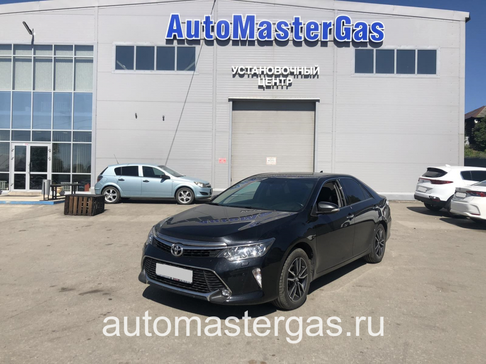 Монтаж ГБО на Toyota Camry 2018г., ГБО 4 поколения, метан LANDI RENZO (Италия), двигатель 2.5л. 4 цилиндра
