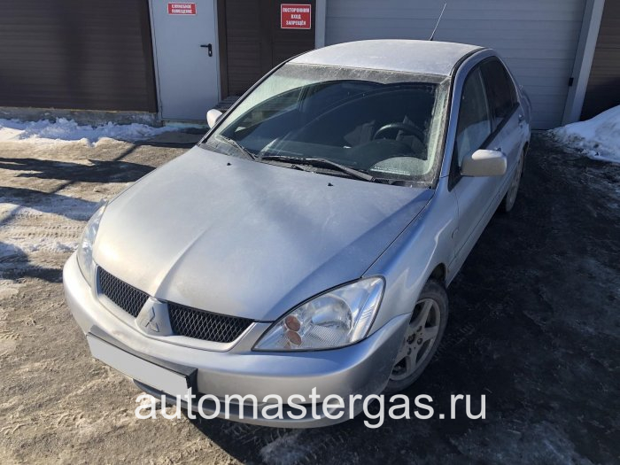 Монтаж ГБО на Mitsubishi Lancer 2005г., ГБО 4 поколения, пропан LANDI RENZO (Италия), двигатель 1.5л. 4 цилиндра