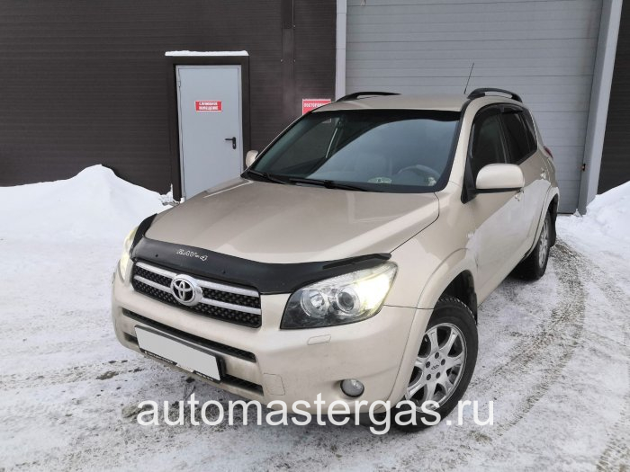 Монтаж ГБО на Toyota RAV4 2007г., ГБО 4 поколения, пропан LANDI RENZO (Италия), двигатель 2.4л. 4 цилиндра